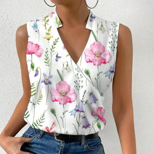 Melanie | Lively lightweight summer casual blouse