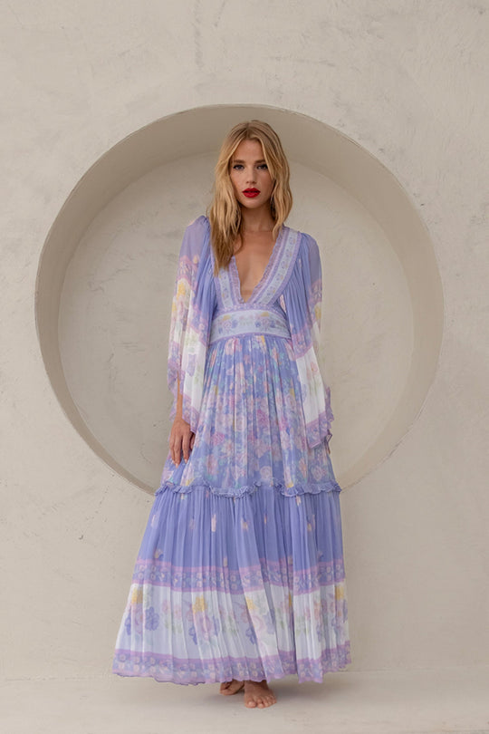 Melina | Maxikleid Langarm