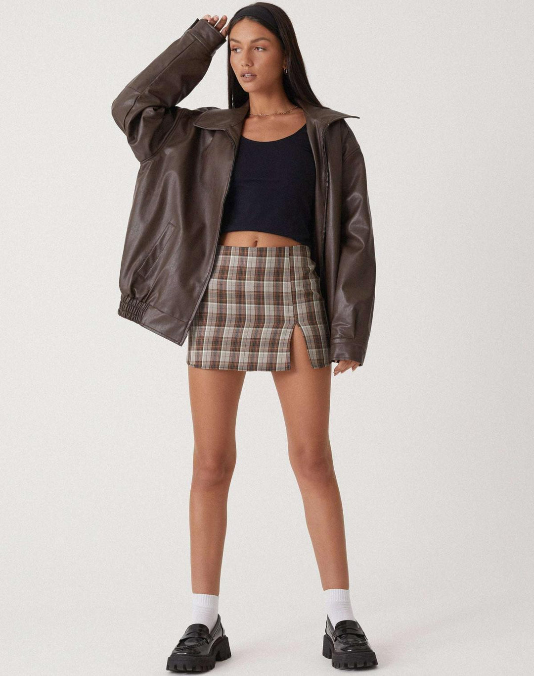 Noa | Women's Oversized Winter Coat | Brown