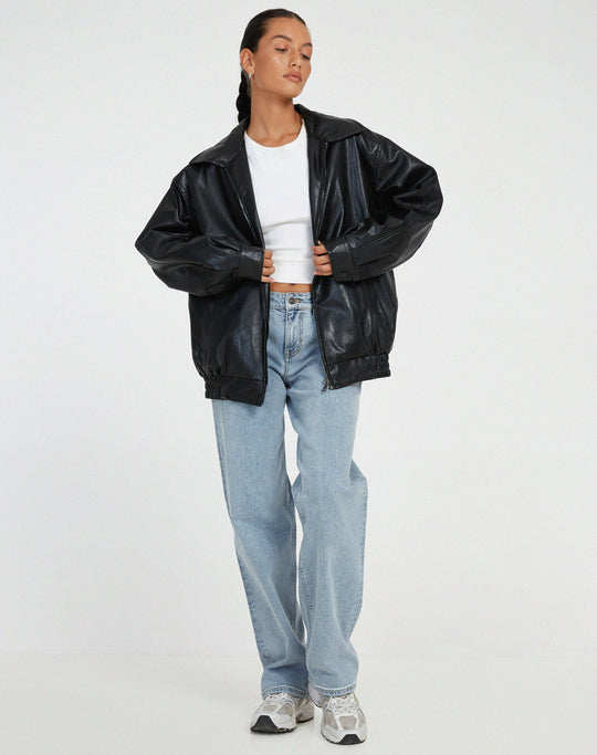 Noa | Women's Oversized Winter Coat | Brown