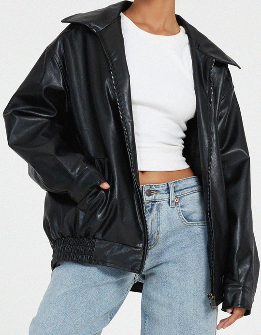 Noa | Women's Oversized Winter Coat | Brown