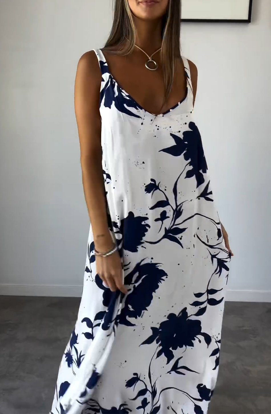 Mila | Elegantes Druckkleid