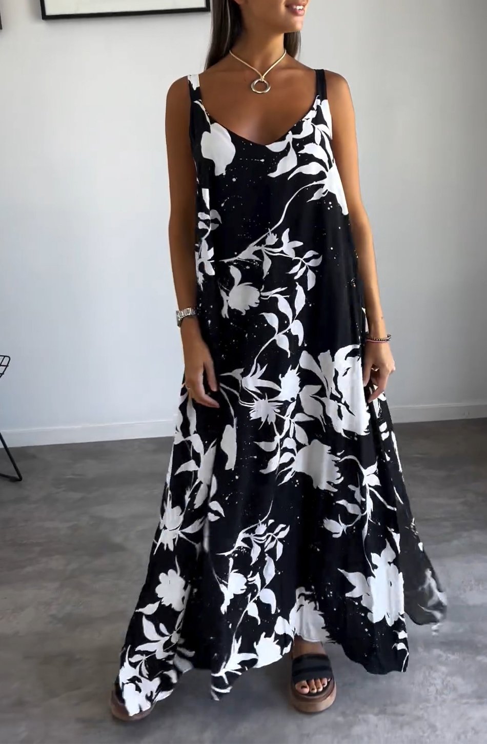 Mila | Elegante abito a stampa