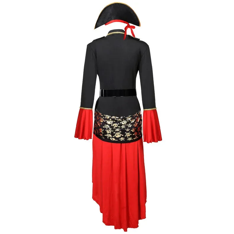 Monika | Piratenkostüm Midi Kleid