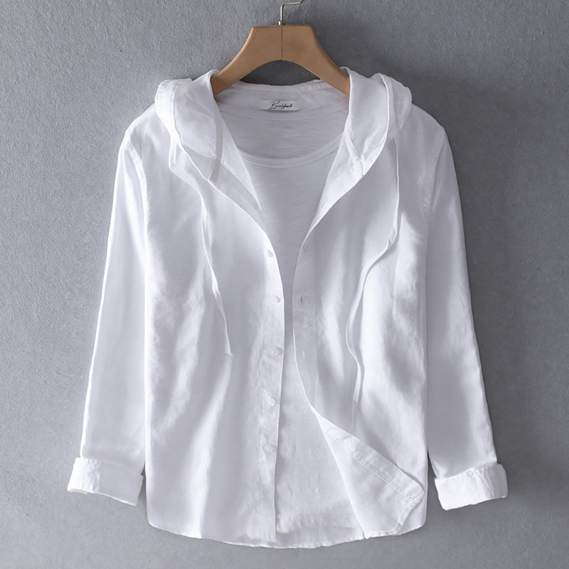 Monika | Summer blouse with hood