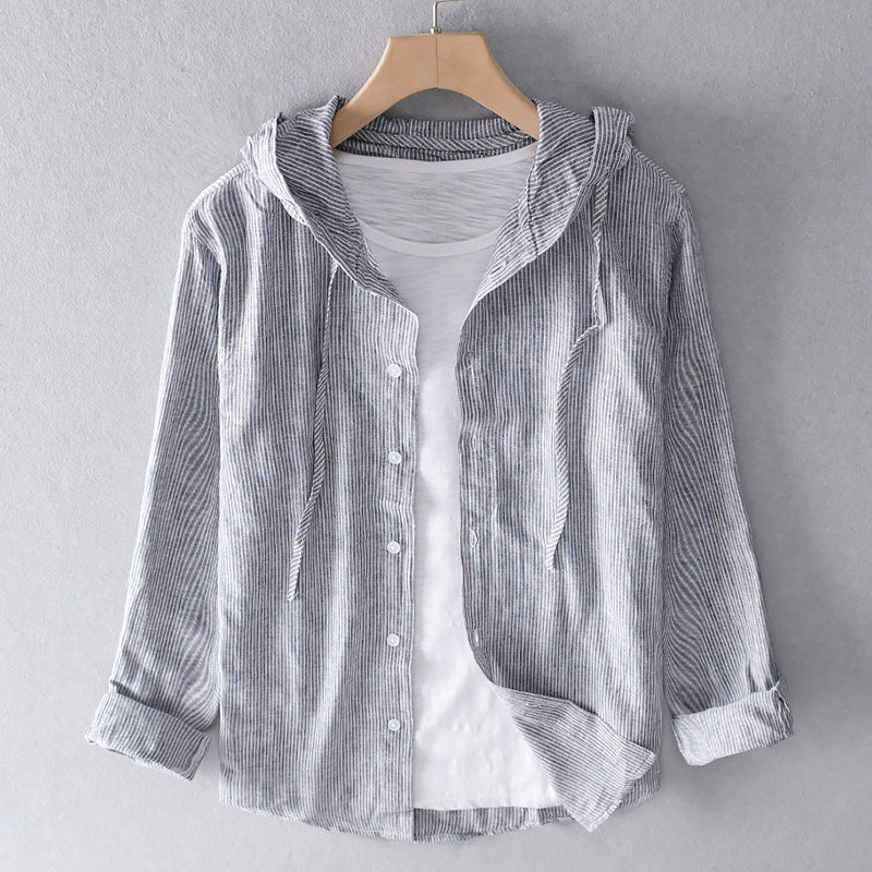 Monika | Summer blouse with hood