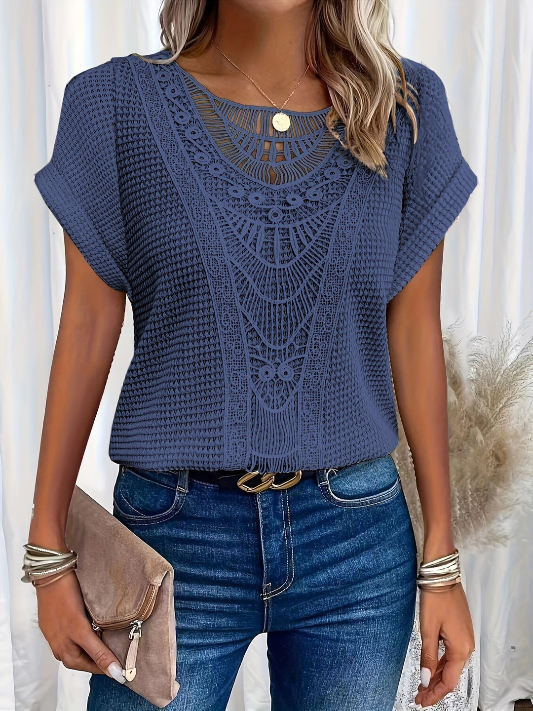 Nadine | Casual Elegance Lace T shirt