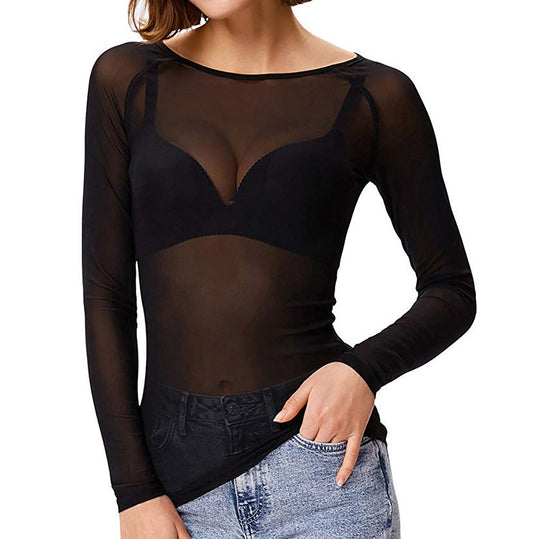 Nadine | Elegante mesh uitgaanstop