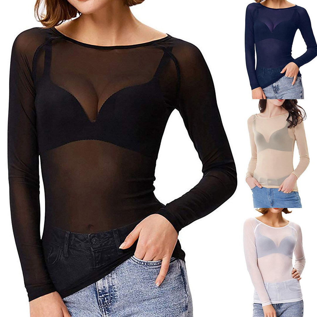 Nadine | Elegante mesh uitgaanstop