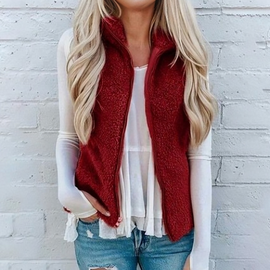 Nadine | Cardigan accogliente con cerniera