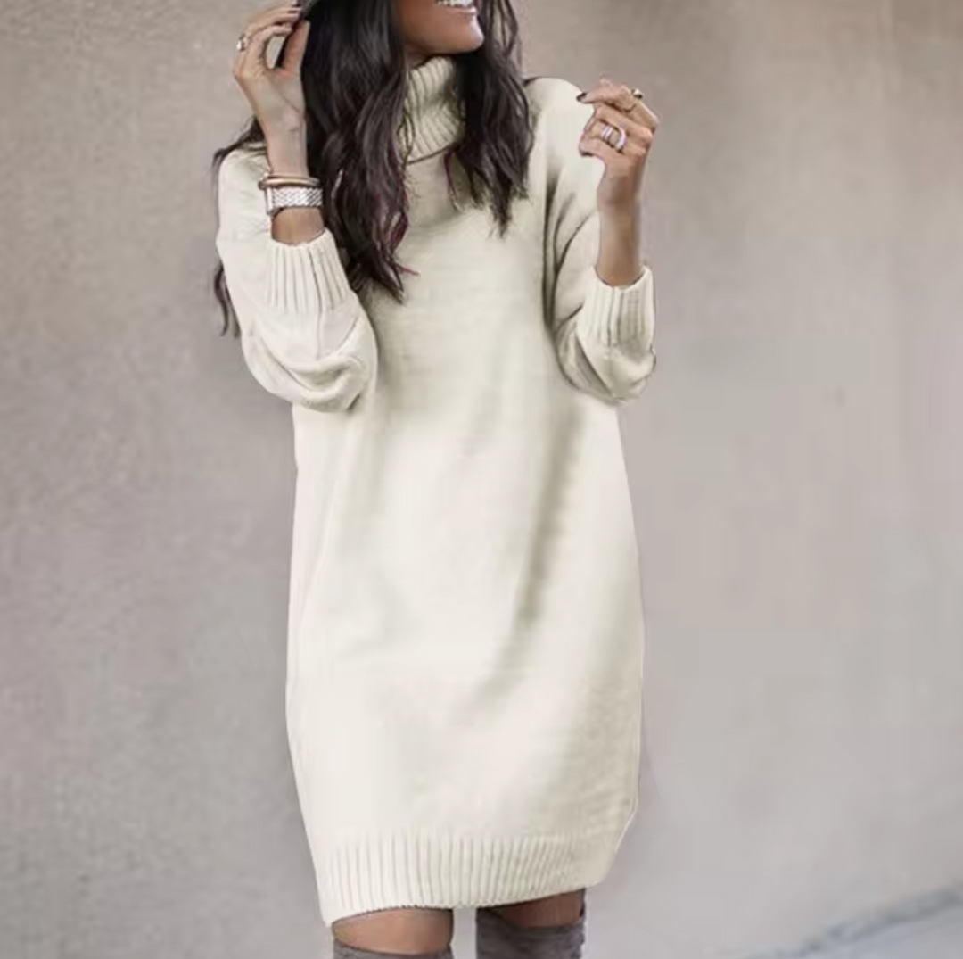 Nadine | Stylish turtleneck dress