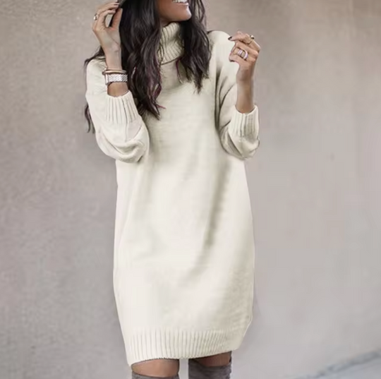 Nadine | Stylish turtleneck dress