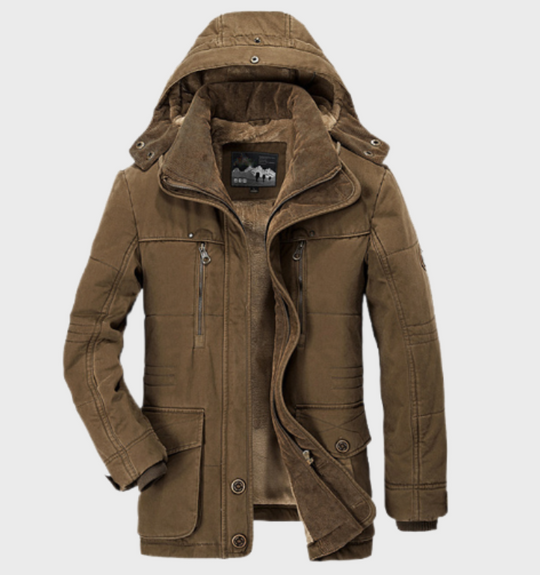 Benjamin - Giacca Invernale Robusta con Fodera Calda