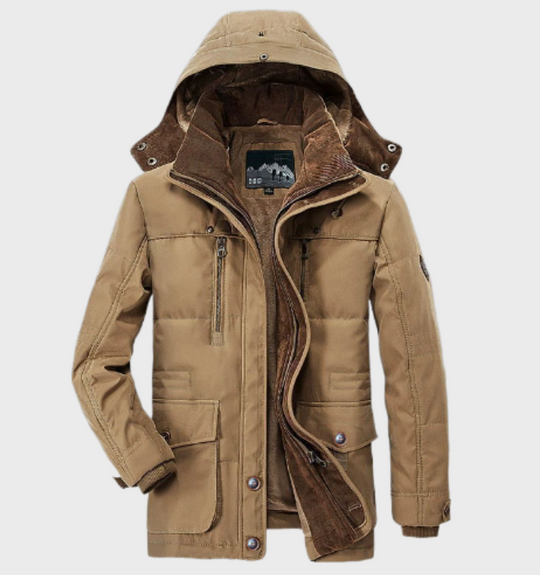 Benjamin - Giacca Invernale Robusta con Fodera Calda