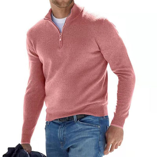 Comfortabele heren sweater met een sportieve look.