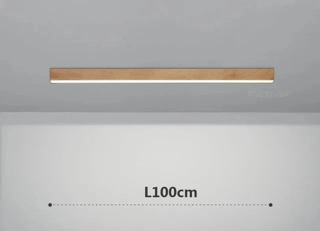 Minimalistische lamp met LED-verlichting voor een warm lichtgevoel.