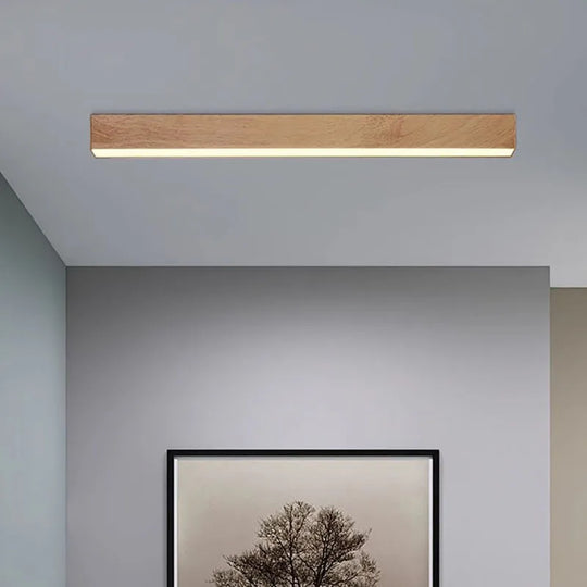 Stijlvolle sfeerlamp met modern LED-ontwerp en strakke lijnen.