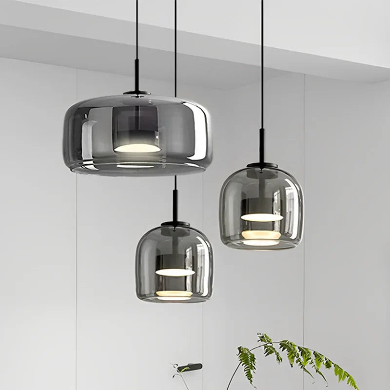 LumiCrystal Stijlvolle Hanglamp - Sfeervolle verlichting met een minimalistisch en verfijnd ontwerp, ideaal voor woon- en eetkamers.