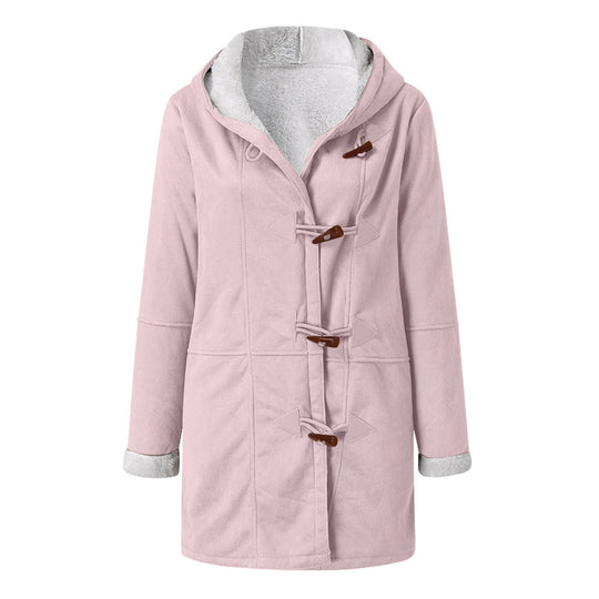 Mila | Women's Classic Duffel Coat | Dark Gray