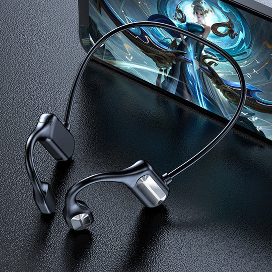 SoundFlex hoofdtelefoon - Bone conduction met draadloos geluid voor kristalhelder luisteren.