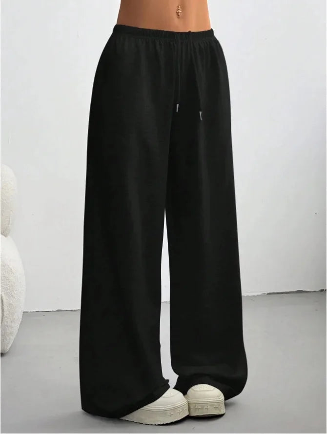 Nora | Casual plain jogging pants