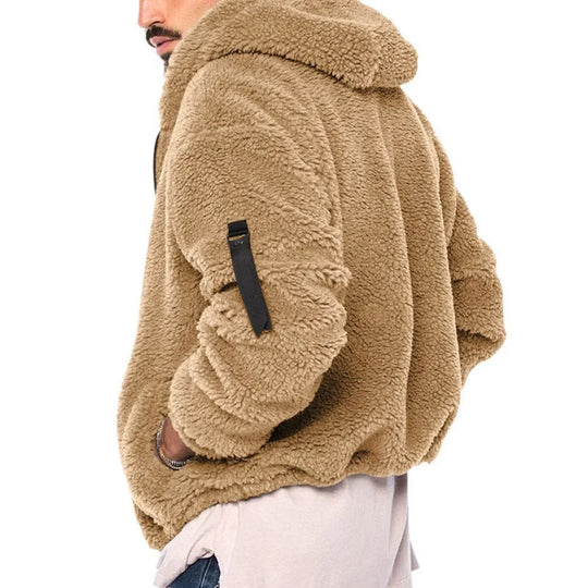 Patrick | Sporty fleece jacket with hood