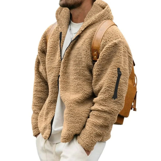 Patrick | Sporty fleece jacket with hood