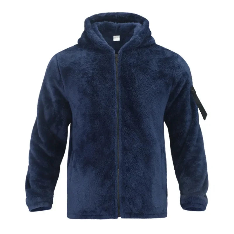 Patrick | Sporty fleece jacket with hood