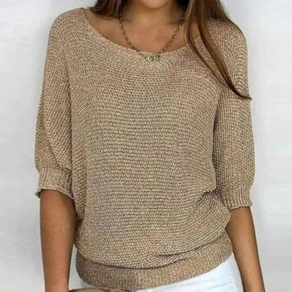 Patrizia | Maglione con scollo rotondo