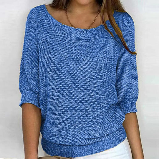 Patrizia | Pullover mit Rundhalsausschnitt