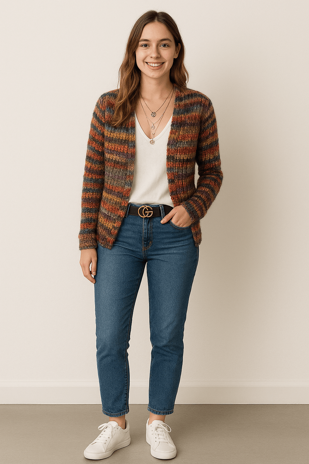Patrizia | Giacca-camicia multicolore