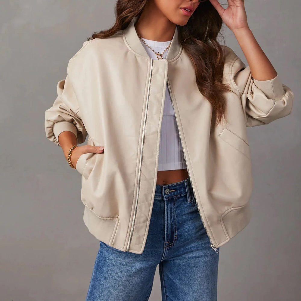 Petra | Casual oversized bomber jacket