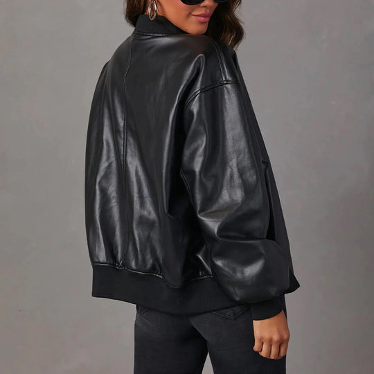Petra | Casual oversized bomber jacket