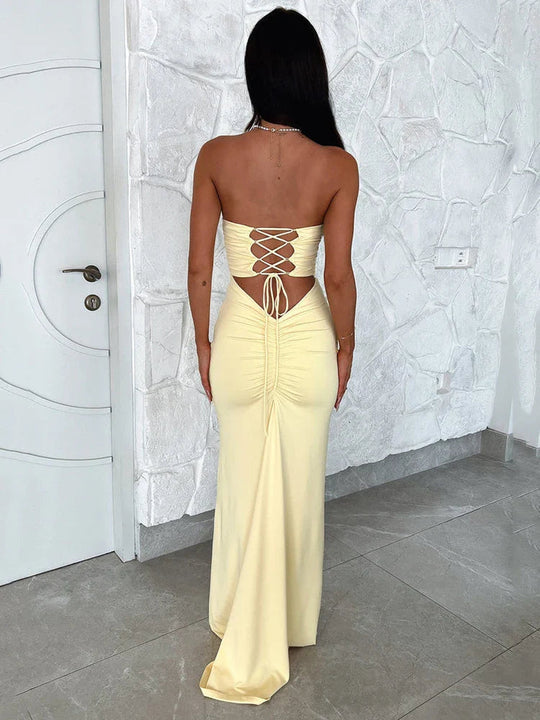Angelika | Strapless bodycon mini dress