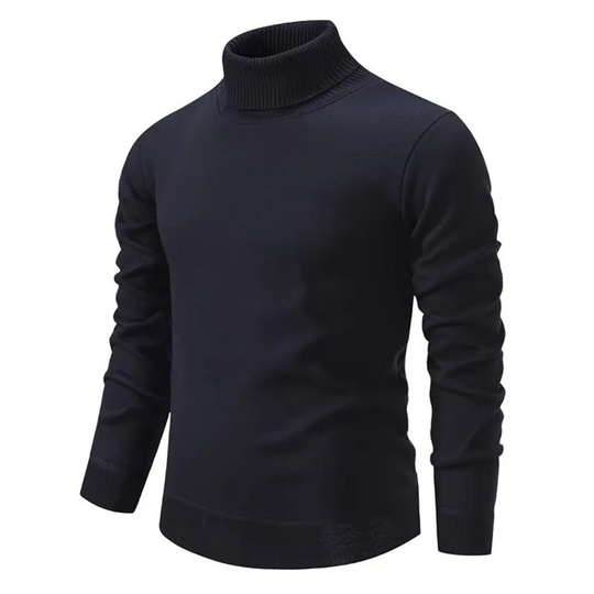 Lorian | Maglione a collo alto da uomo | Grigio chiaro
