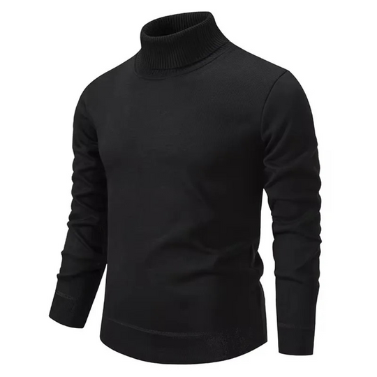 Lorian | Maglione a collo alto da uomo | Grigio chiaro