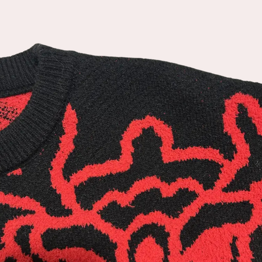 Liam | Maglione Casual Uomo | Nero