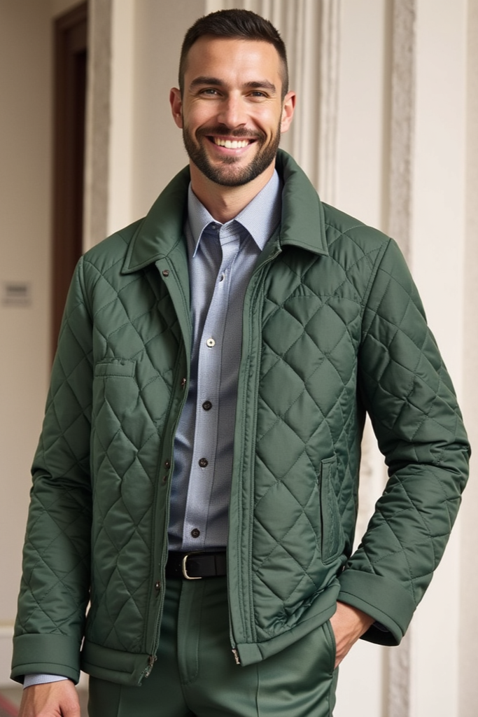 Ralf | Klassische und elegante gesteppte Jacke