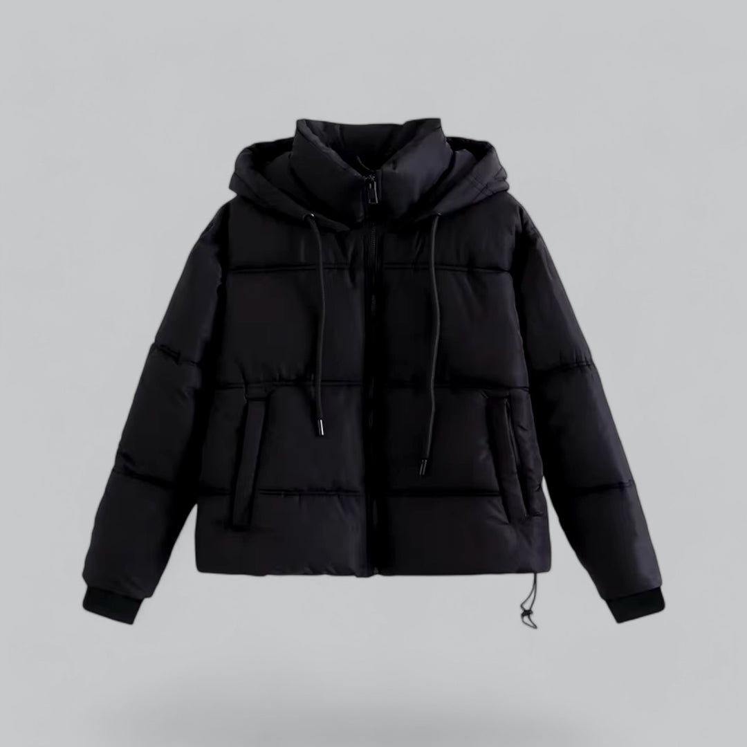 Dikke winterjas met een modern en elegant silhouet.