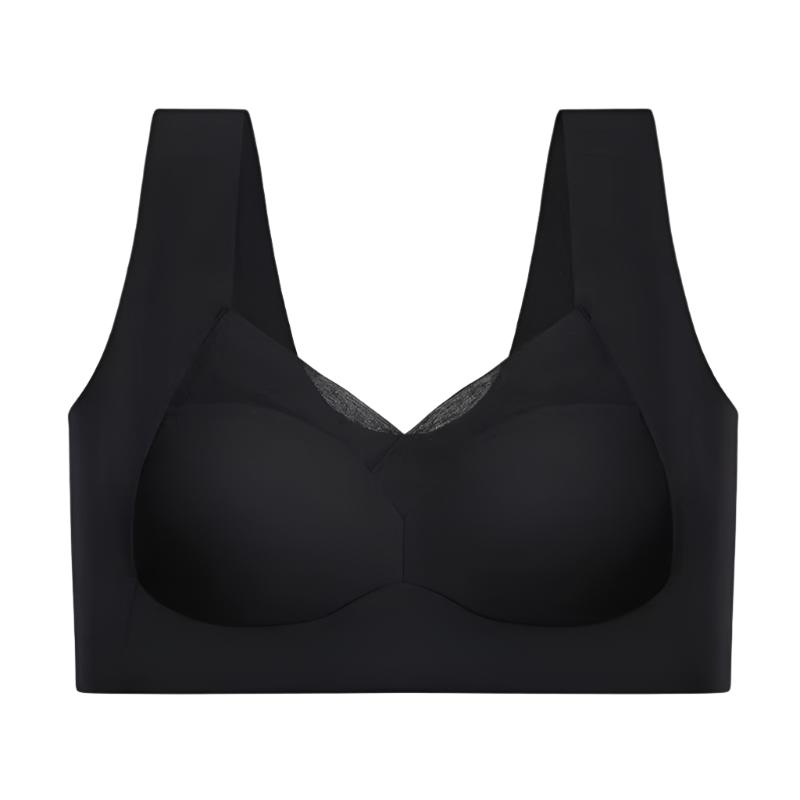 Evelyn - Comfortable Seamless Bra For Women With Elegant Mesh Details