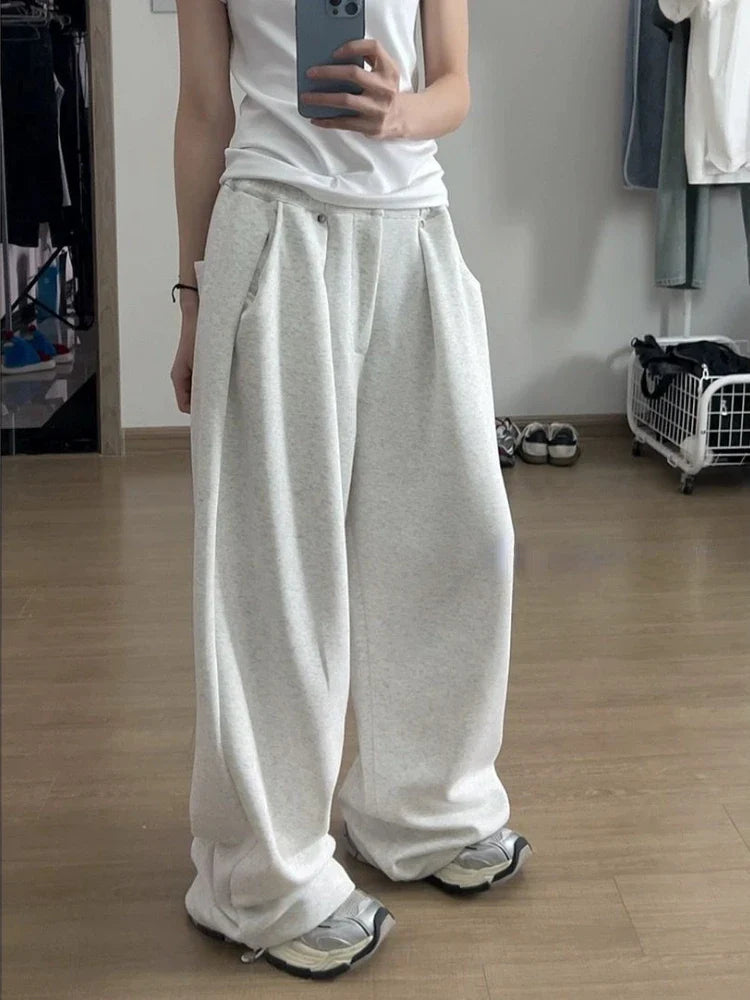 Amburgo | Pantaloni della tuta oversize da donna | Nero