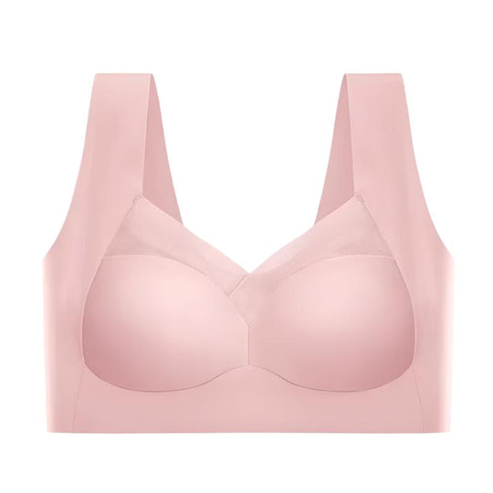 Evelyn - Comfortable Seamless Bra For Women With Elegant Mesh Details