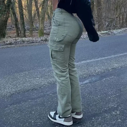 Noor – Casual Women's Cargo Pants with Slim Fit