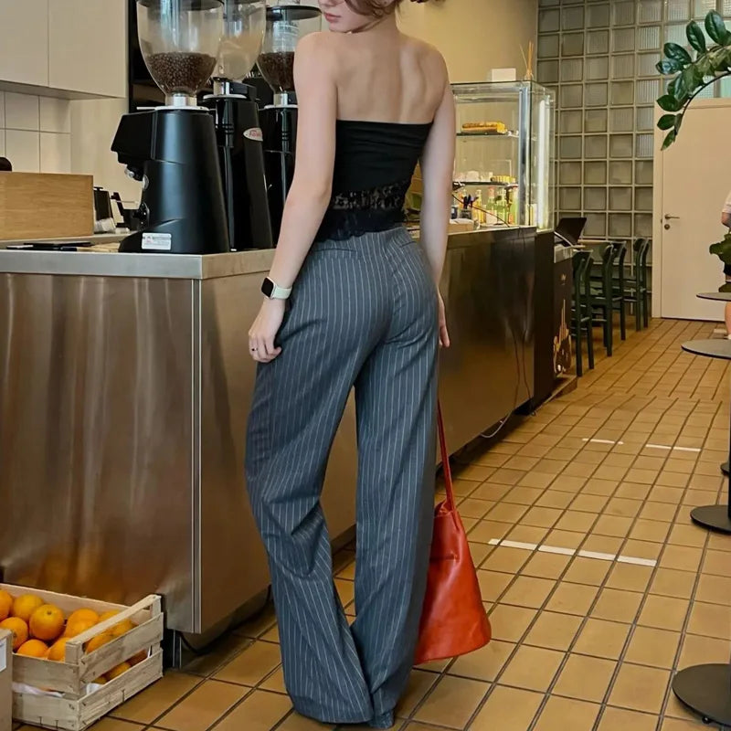 München | Damen Oversized Hose | Beige