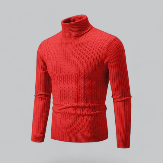 Tijdloze coltrui met een moderne twist.