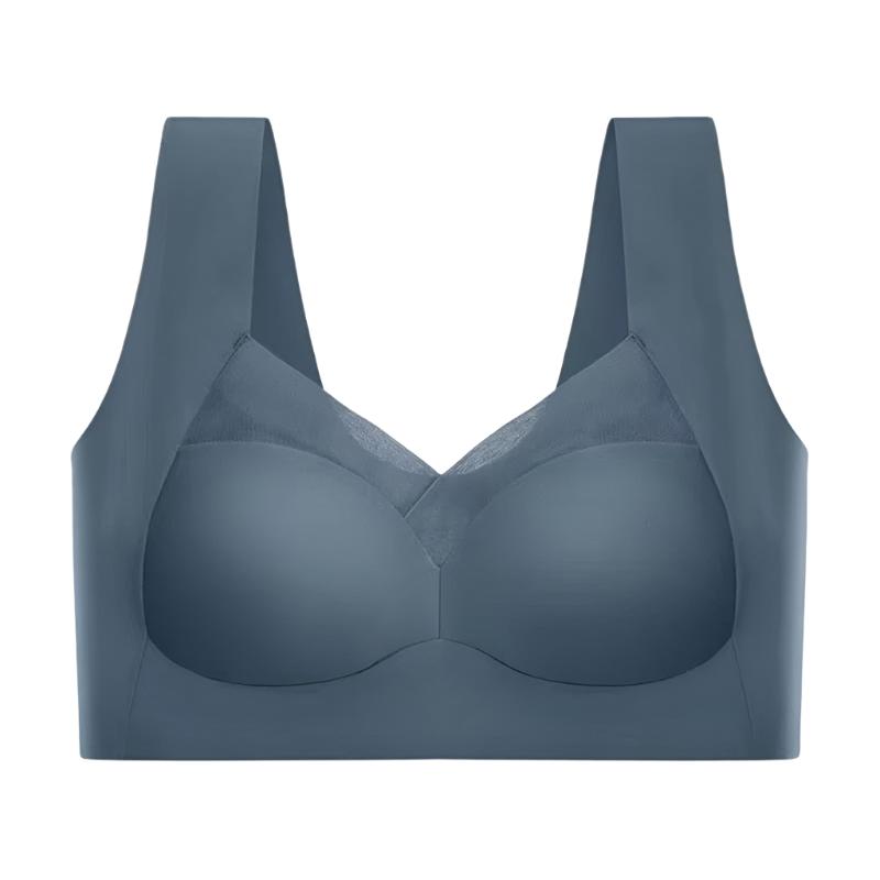 Evelyn - Comfortable Seamless Bra For Women With Elegant Mesh Details