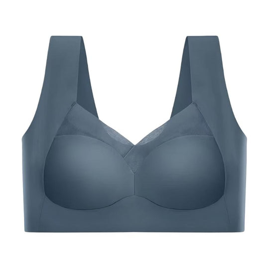 Evelyn - Comfortable Seamless Bra For Women With Elegant Mesh Details