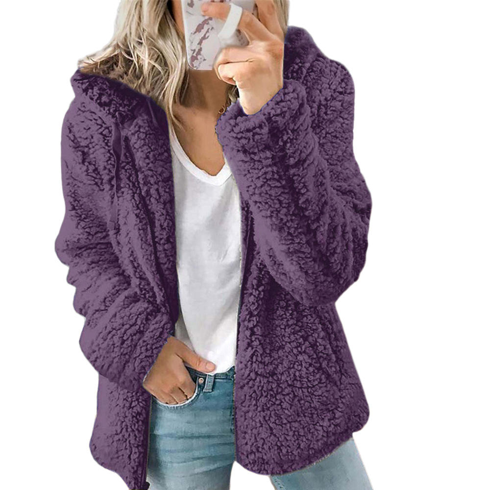 Lina - Caldo Giacca in Pile Teddy per Donna