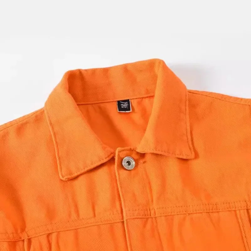 Raf | Giacca denim separata per uomo | Arancione