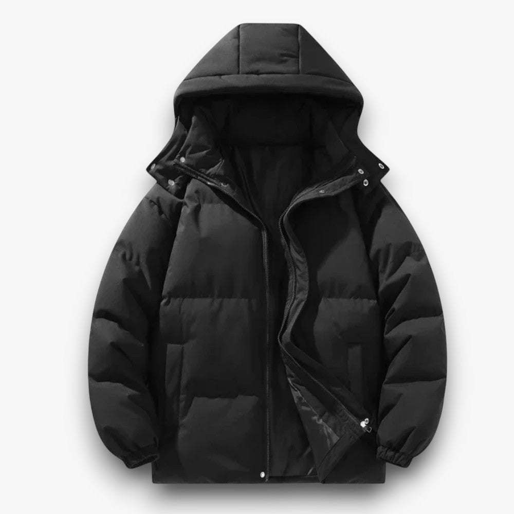 Warm en veelzijdig design, ideaal voor koude winterdagen.